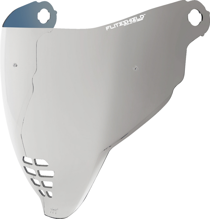 Icon Fliteshield Shield - Airflite - Pinlock Prepared - Rst Silver 0130-0863