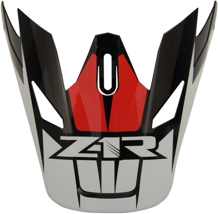 Z1R Rise Visor Kit - Ascend - Red 0132-1247