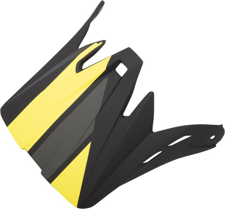 Z1R Child Rise Visor Kit - Evac - Matte Black/Hi-Vis/Gray 0132-1408