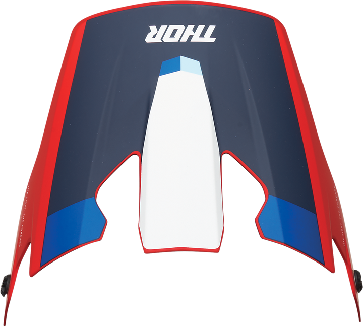Thor Reflex Visor Kit - Apex - Red/White/Blue 0132-1448