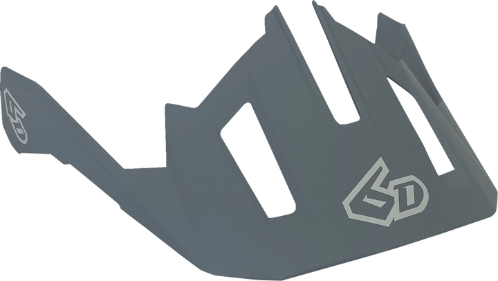 6D Helmets Atb-2T Visor - Ascent - Gray - Xs/S 77-0122