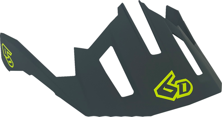6D Helmets Atb-2T Visor - Ascent - Neon Yellow - Xs/S 77-0132