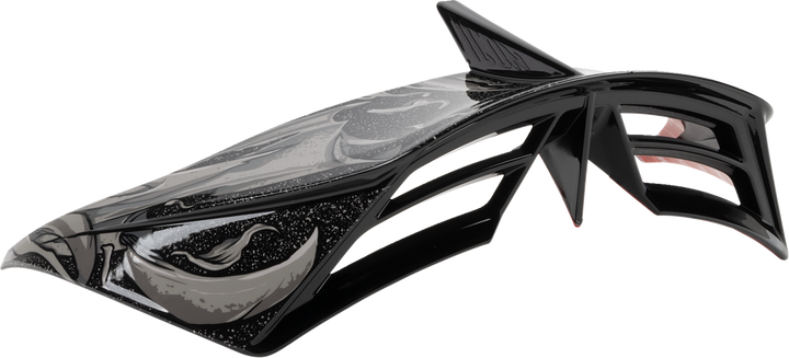 Icon Domain Ott Rear Spoiler - Grand Maw - Gray 0133-1545