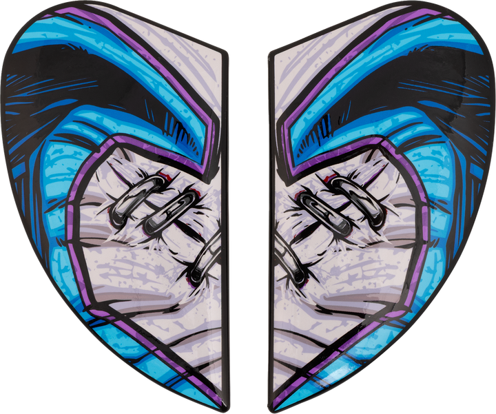 Icon Airframe Pro Side Plates - Krazy Klown 2 - Pink 0133-1677