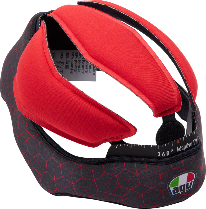 Agv Pista Gp Rr Liner - Black/Red - Ms 20KIT60303001MS