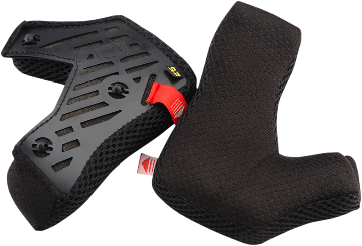100% Aircraft 2 Cheek Pads - 20 Mm 89014-00001