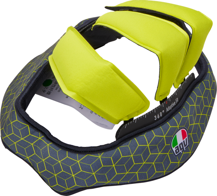 Agv Pista Gp Rr Liner - Gray/Yellow - Medium 2018500055499M