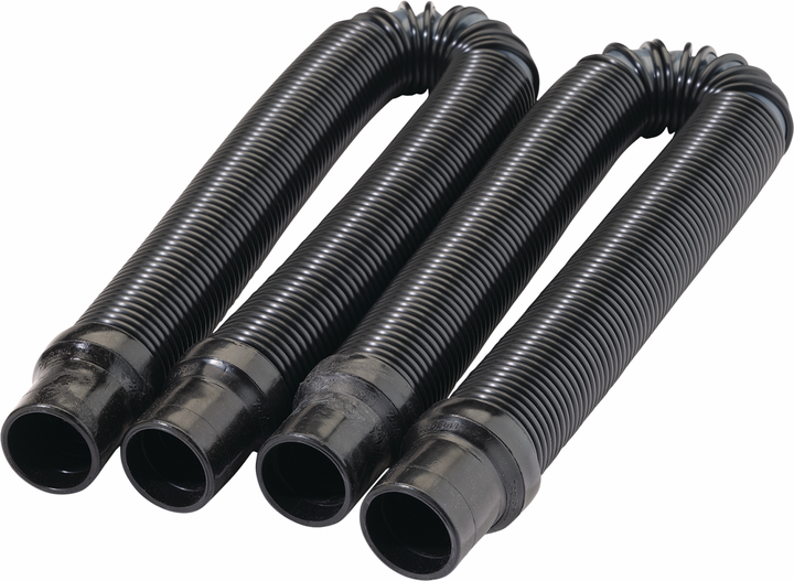 Moose Offroad Mac-X Expandable Ultra Flex Air Pumper System Hose - 2'-6' - Black MAC-X-HOSE-BLK-MSE