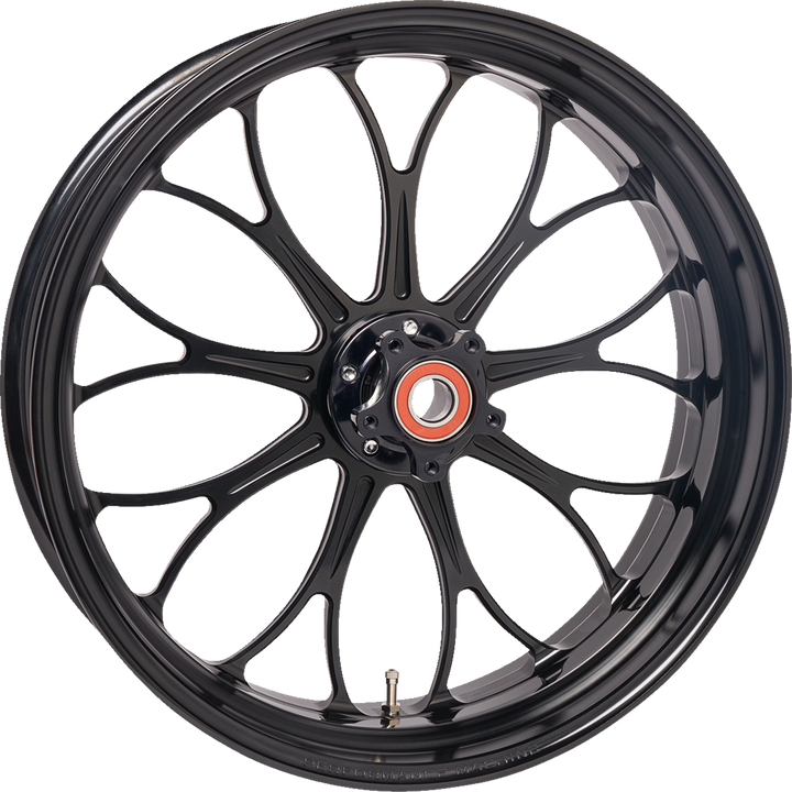 Performance Machine (Pm) Wheel - Revolution - Front - Dual Disc/With Abs - Black Ops - 21X3.5 1204-7106R-RVNAJAP-B