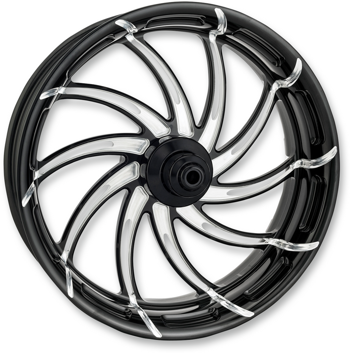 Performance Machine (Pm) Wheel - Supra - Rear - Single Disc/With Abs - Platinum Cut - 18X5.5 - '09+ Fl 1269-7814R-SUP-BMP