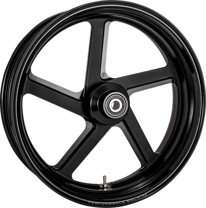 Performance Machine (Pm) Wheel - Pro-Am - Rear - Single Disc/Without Abs - Black Ops - 18X5.5 1270-7814R-PRO-SMB