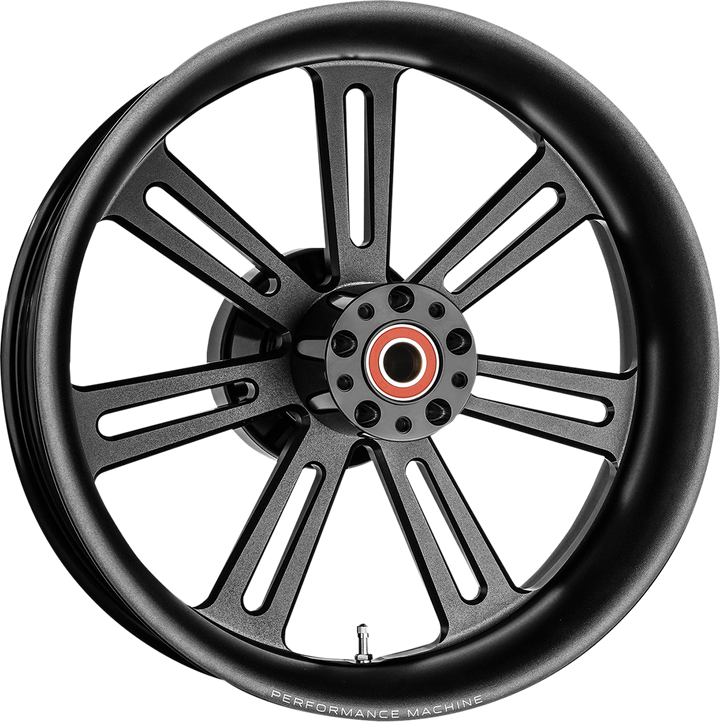 Performance Machine (Pm) Wheel - Sierra - Rear - Single Disc/With Abs - Black - 18X5.5 1269-7814R-SRR-SMB