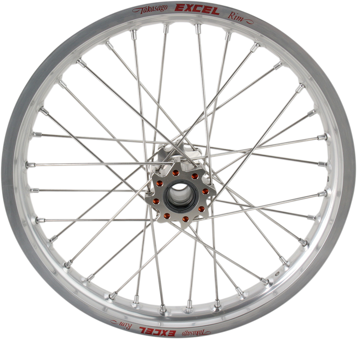 Excel Wheel Assembly - Pro Series - 32 Spoke - Rear - Silver Hub/Rim - 19X1.85 2R7CS40