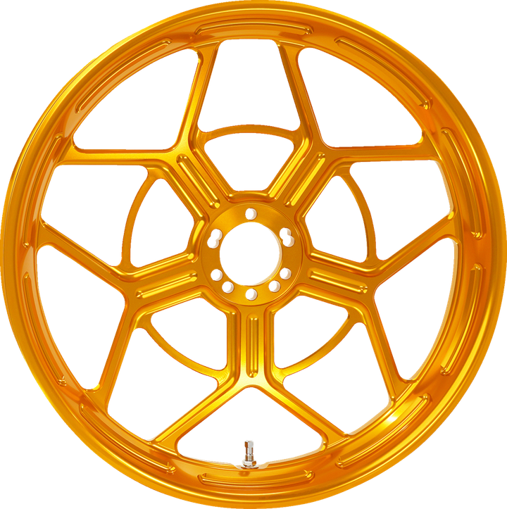 Arlen Ness Wheel - Speed 5 - Forged - Gold - 21X3.5 71-585