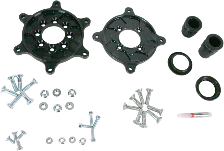 Excel Carrier Ring Set - Pro Series - Rear - Black 2RC-1421