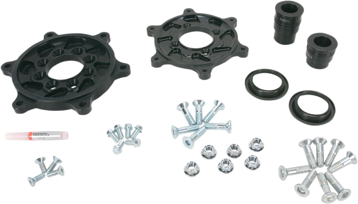 Excel Carrier Ring Set - Pro Series - Rear - Black 2RC-4421