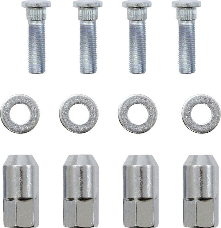 Moose Offroad Wheel Stud/Nut Kit - Rear - '13-'14 Ranger 800 85-1111