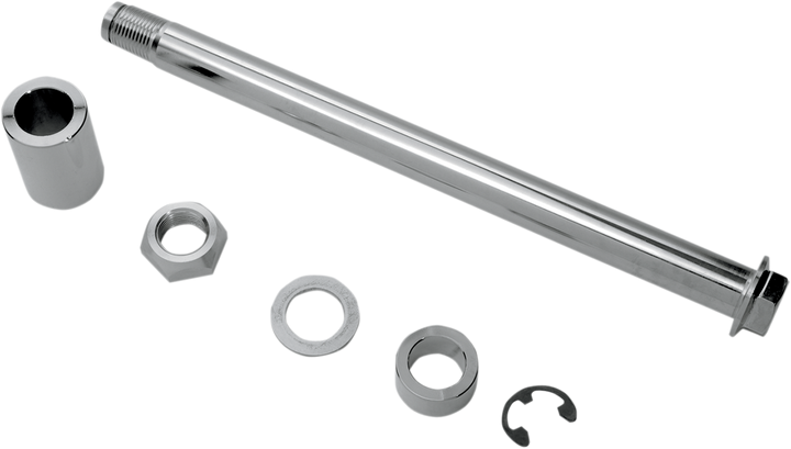 Drag Specialties Axle Kit - Rear - Chrome - '08-'17 Softail 0214-0584