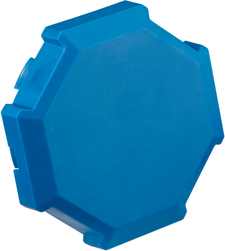 Moose Offroad Hub Cap - Blue - Rzr/General 100-2293-PU