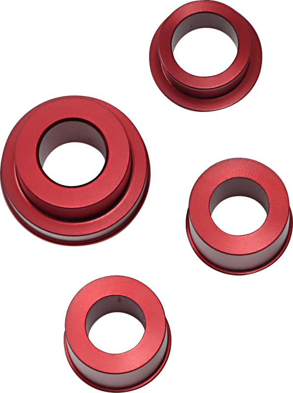 Driven Racing Wheel Spacer - Captive - Red - Yamaha DCWS-025