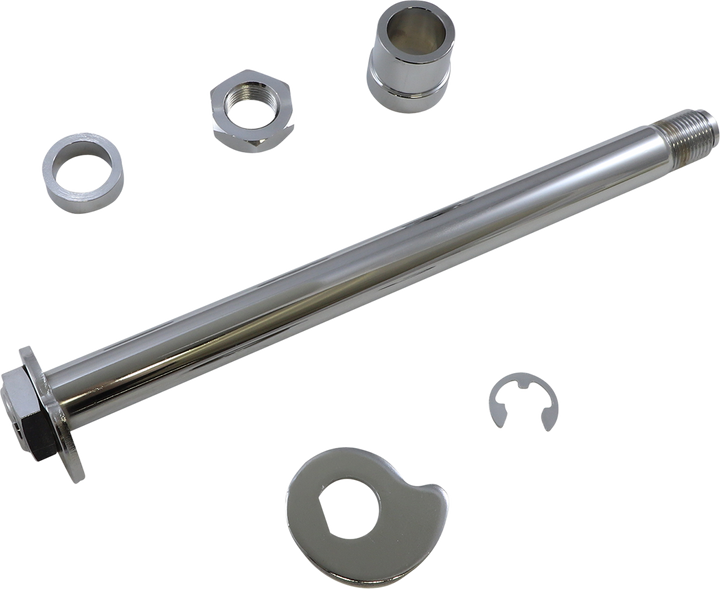 Drag Specialties Axle Kit - Rear - Chrome - '02-'07 Touring 0214-1965