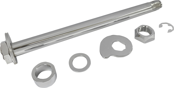 Drag Specialties Axle Kit - Rear - Chrome - '08 Touring 0214-1966