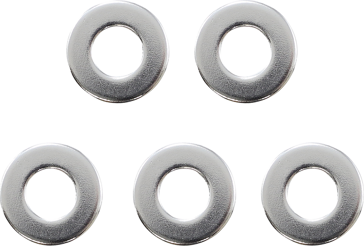 Drag Specialties Axle Washer - Rear - Chrome - Id 0.65" 0214-1973