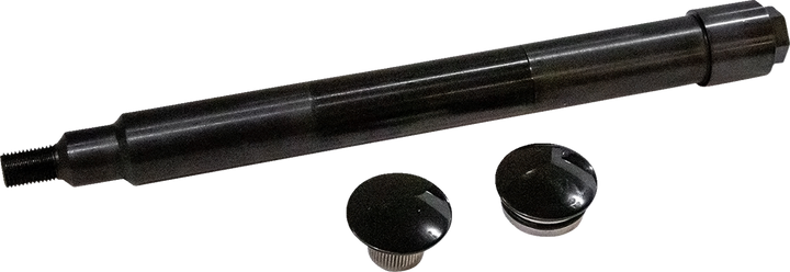 Klock Werks Axle Kit - Flush Mount - Front - Black W/Black End Caps KWS-01-0611