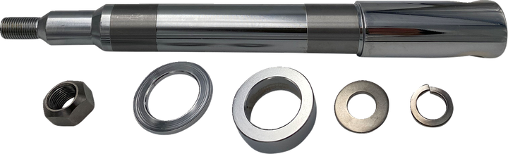 Drag Specialties Axle Kit - Front - Chrome - '04-'05 Dyna 0214-2725