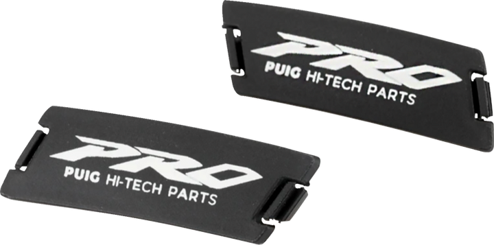 Puig Hi-Tech Parts Slider Covers - Pro 2.0 - Black/Gray 20873N