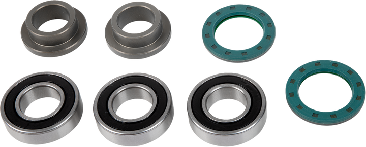 Skf Wheel Bearings With Spacers/Seals Kit - Rear - Suzuki Rm 125/250 VKWB-R-22-HD-A