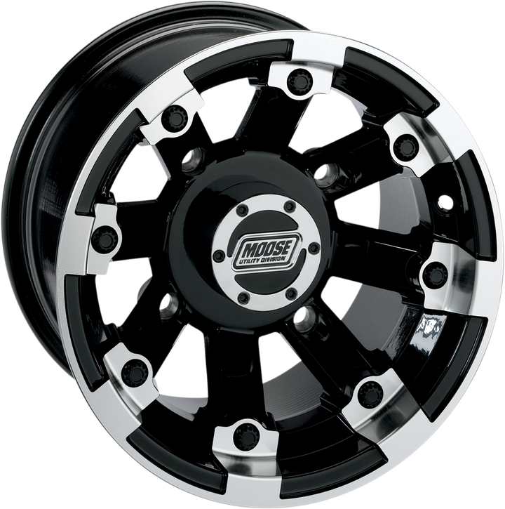 Moose Offroad Wheel - 393X - Rear - Black - 14X8 - 4/156 - 4+4 393148156GBML4