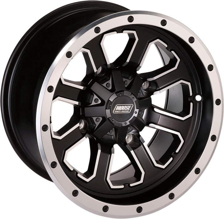 Moose Offroad Wheel - 548X - Rear - 12X8 - 4/110 - 4+4 548M128110MBMF4