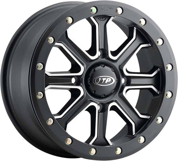 Itp Wheel - Inertia - Front/Rear - Black - 14X7 - 4/137 - 5+2 (+40 Mm) 1422525727B