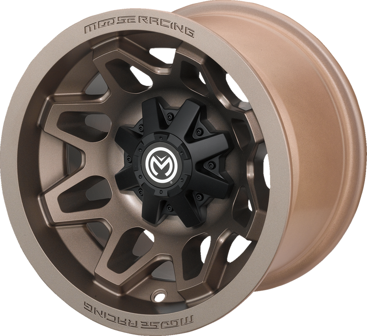 Moose Offroad Wheel - 416X - Rear - Bronze - 14X8 - 4/110 - 4+4 416MO148110BZ4