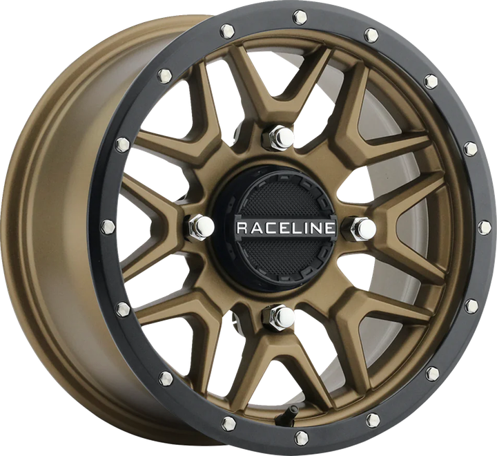 Raceline Wheels Wheel - Krank - Simulated Beadlock - Front/Rear - Bronze - 15X7 - 4/137 - 5+2 (+10 Mm) A94BZ-57037+10