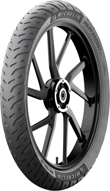 Michelin Tire - Pilot Street 2 - Front/Rear - 100/80-17 - 52S 84561