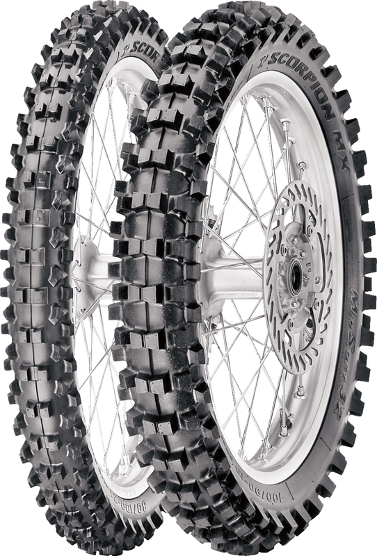 Pirelli Tire - Scorpion Mx32 Mid Soft - Rear - 90/100-16 - 51M 4238300