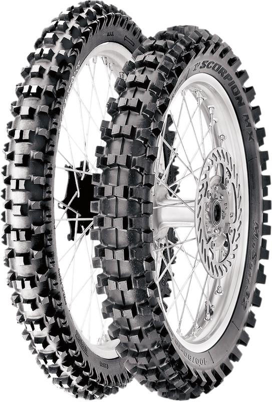 Pirelli Tire - Scorpion Xc Mid Soft - Rear - 110/100-18 - 64M 3556600