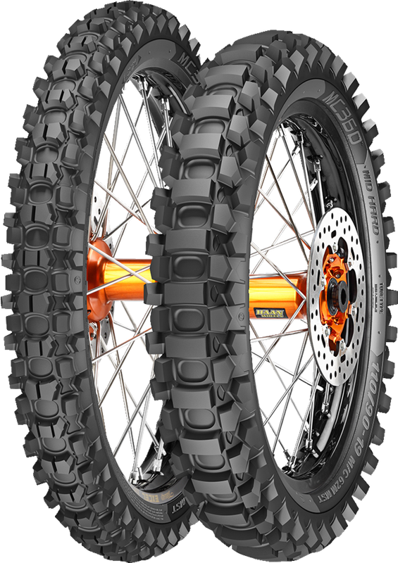 Metzeler Tire - Mc360 Mid-Hard - R Spec - Rear - 110/90-19 - 62M 4023800