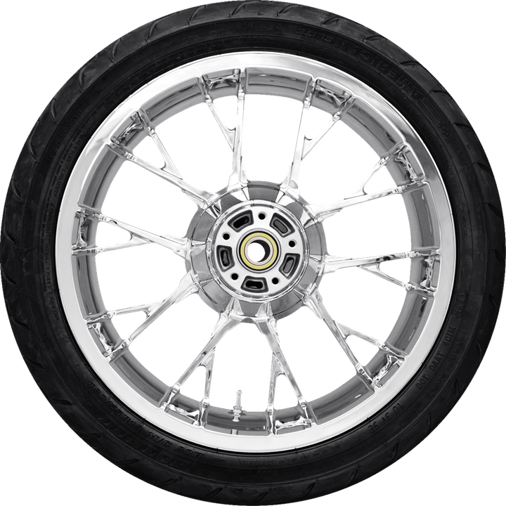 Coastal Moto Marlin Rear Wheel - Chrome (18") | Dunlop Ae2 Tire (180/55B18) PKG2-MAR185CH-ABST