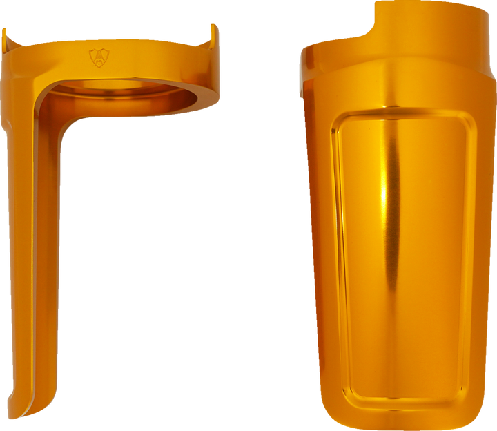 Arlen Ness Method Fork Guard Cover - Gold 120-020
