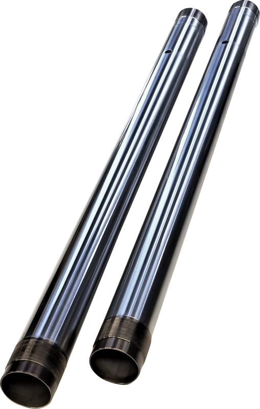 Custom Cycle Engineering Fork Tubes - 43 Mm - Standard Length - Ultra Chrome - Inverted 719070