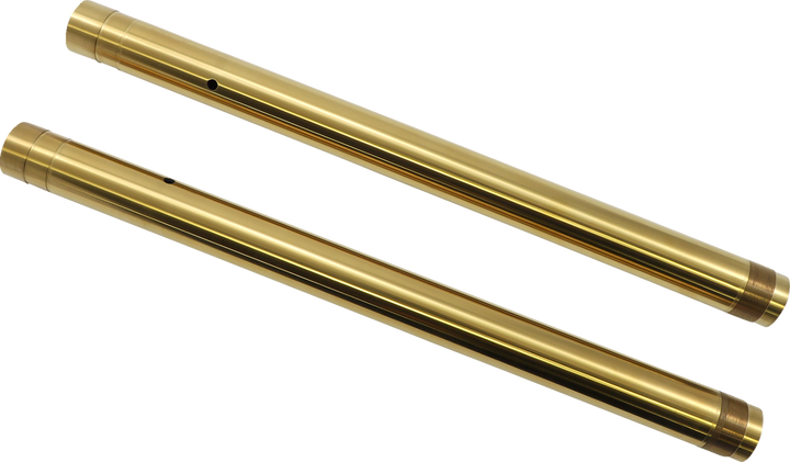 Custom Cycle Engineering Inverted Fork Tubes - 43 Mm - Stock - Gold 710072