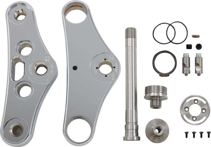 Hawg Halters Triple Tree - 49 Mm - Chrome 49WGCR3-HFS