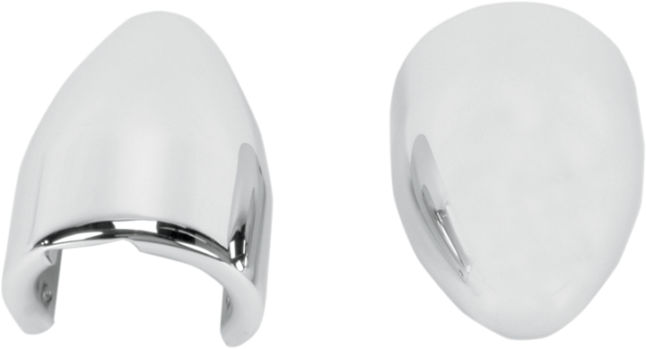 Baron Fork Bullets/Axle Nut Covers - Chrome BA-7800-02