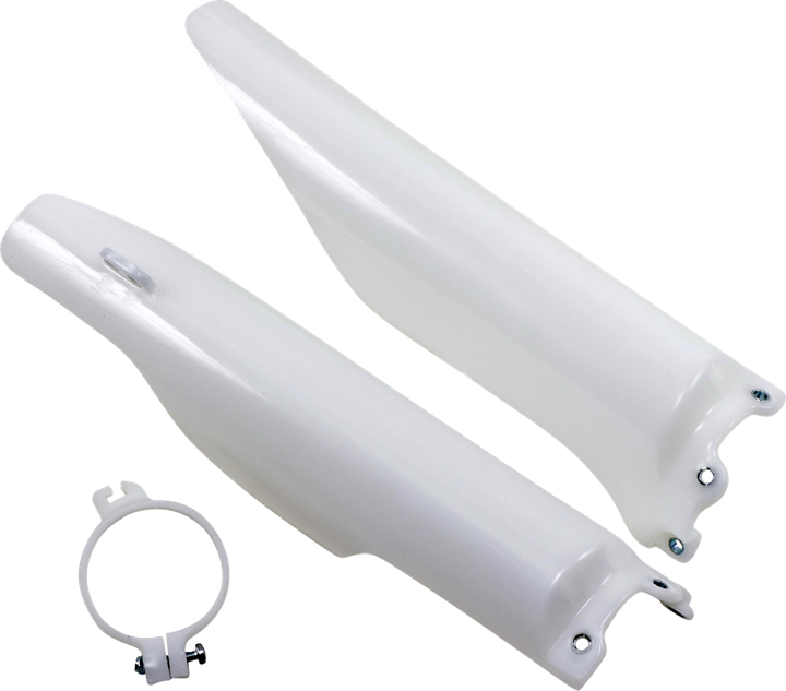Ufo Fork Tube Protectors - White - Kx 125/250 - '04-'07 KA03760280