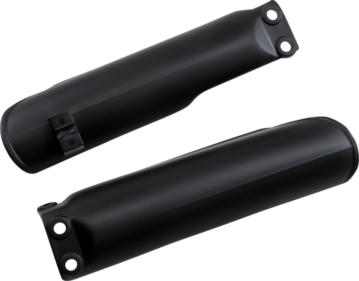 Acerbis Lower Fork Covers For Inverted Forks - Black 2732020001