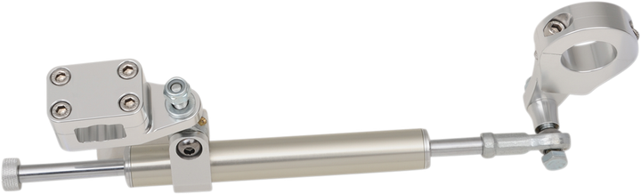 Moose Offroad Steering Stabilizer - Silver - 7-Way BTS-RB54-S