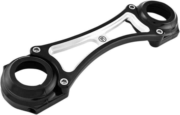 Performance Machine (Pm) Fork Brace - 41 Mm - Contrast Cut - '84-'17 Fxst 0208-2125-BM